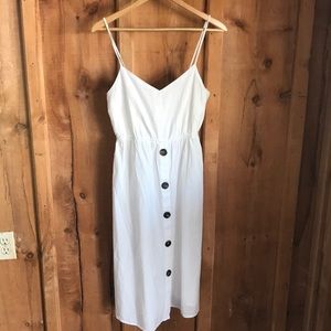 White cotton dress